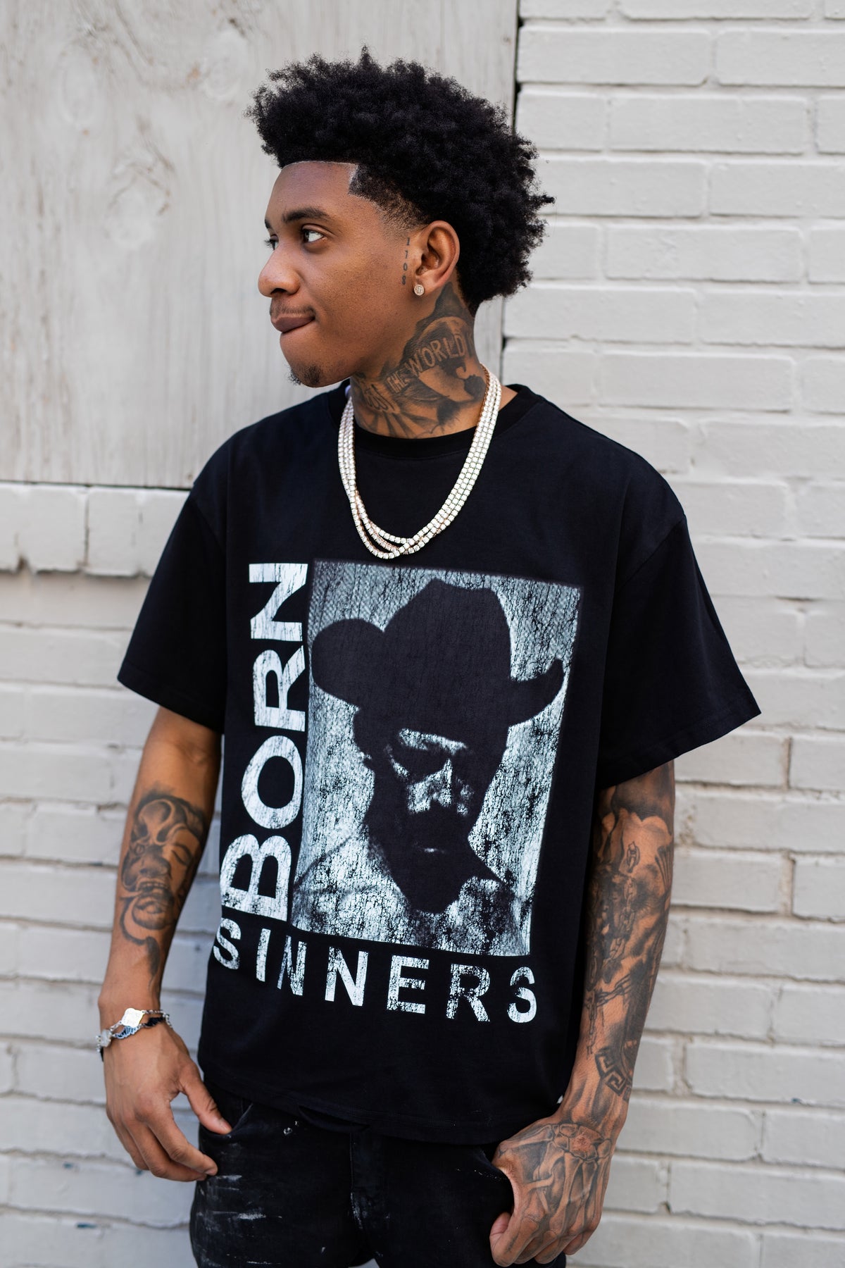 Born Sinners "Cowboy" Tee
