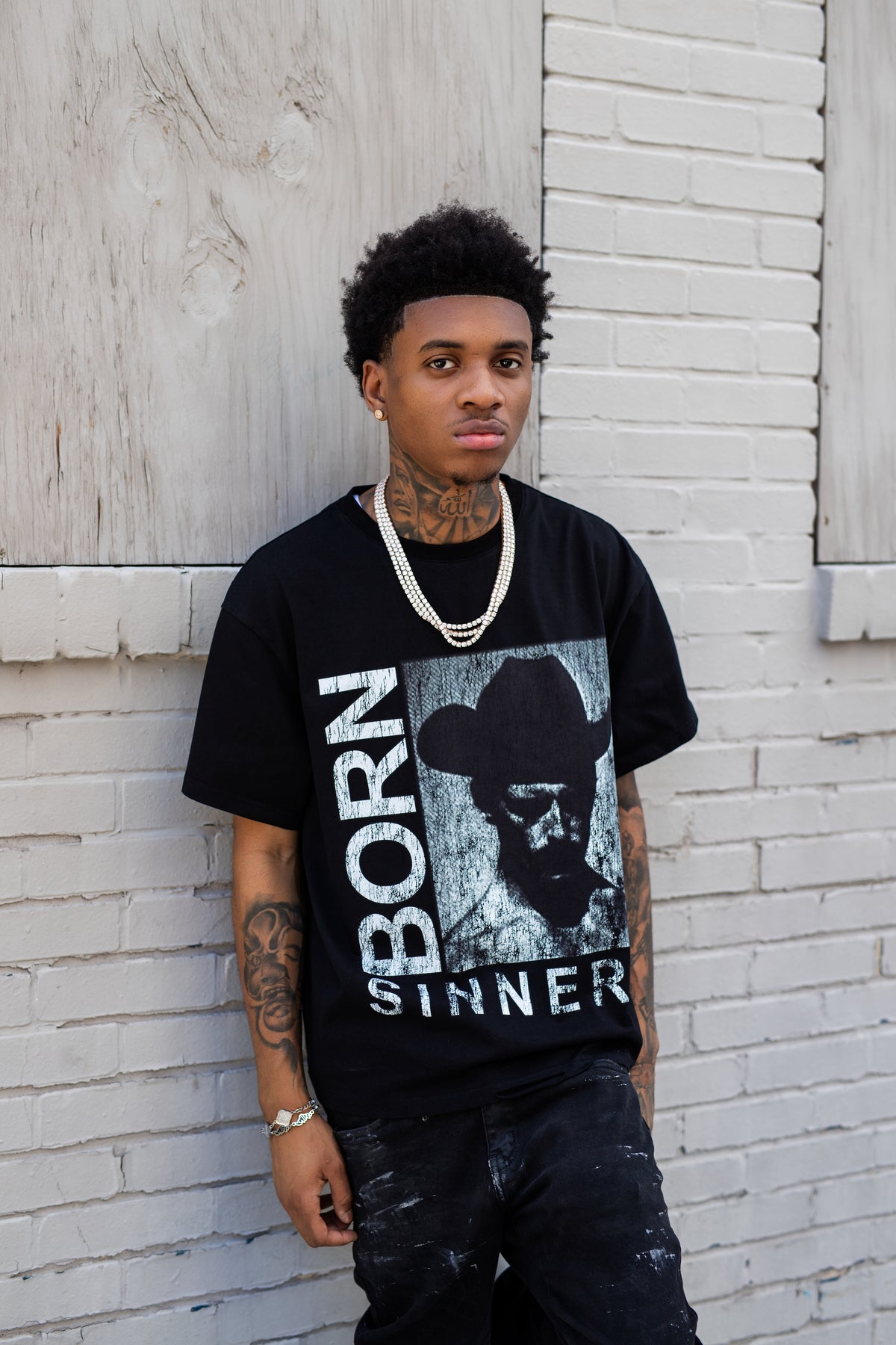 Born Sinners "Cowboy" Tee