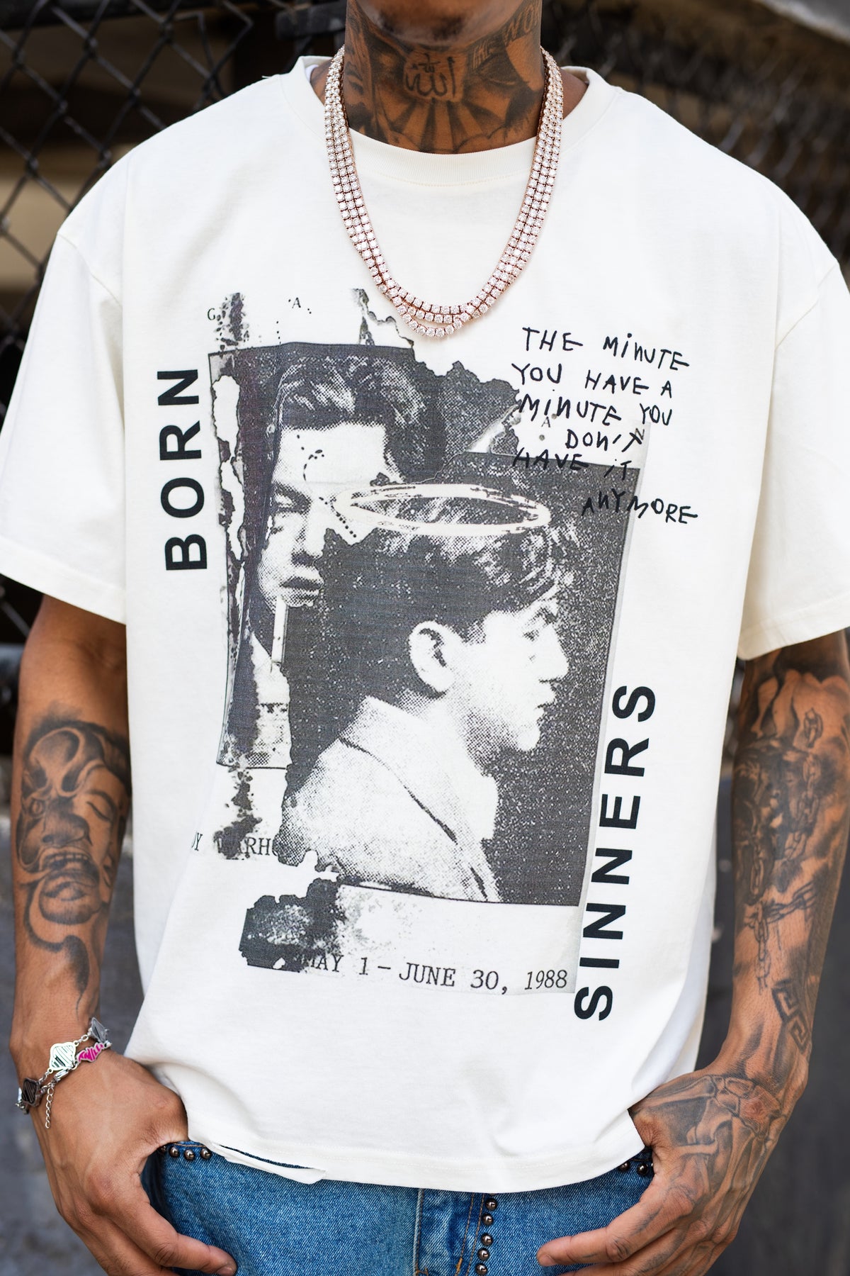 Born Sinners "Andy Warhol" Tee